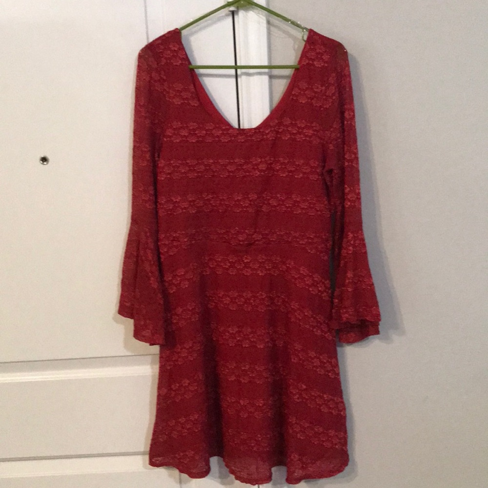 Love Reign long sleeve midi dress extra large